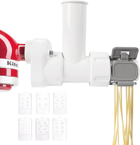 Accesorio <span class=keywords><strong>de</strong></span> pasta para batidora <span class=keywords><strong>de</strong></span> pie <span class=keywords><strong>Kitchenaid</strong></span> con 6 formas diferentes <span class=keywords><strong>de</strong></span> salida <span class=keywords><strong>de</strong></span> pasta Accesorio <span class=keywords><strong>de</strong></span> pasta duradero para <span class=keywords><strong>Kitchenaid</strong></span> - Product Image 1