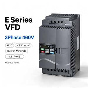 Inversor de Motor de CA Serie E Original, Trifásico, 460V, IP20, con Capacidad de Sobrecarga del 150%, para Equipos de Pulido - Product Image 1