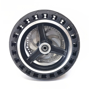 Roue solide à frein à disque de 8,5 pouces, plaque de frein à disque 8,5x2, assemblage de 140 mm, <span class=keywords><strong>pneu</strong></span> solide en nid d'abeille pour scooter <span class=keywords><strong>électrique</strong></span> - Product Image 4
