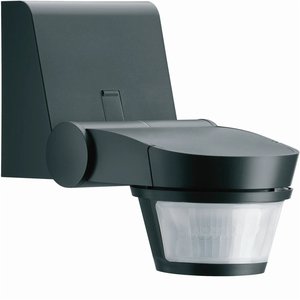 Rilevatore di Movimento a Infrarossi da Parete Hager 220 IP55 16A Antracite - Product Image 1