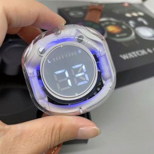 Nueva llegada D21 pantalla redonda relojes inteligentes reloj 4 conjunto de auriculares de moda y 2 correas relojes deportivos <span class=keywords><strong>dispositivos</strong></span> portátiles - Product Image 6
