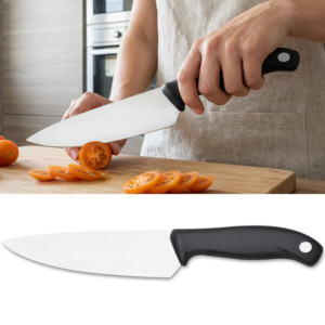 Juego de 3 <span class=keywords><strong>Cuchillos</strong></span> EVO Carnations <span class=keywords><strong>para</strong></span> Verduras, 9 cm, Cuchillo Santoku de 13.5 cm, Acero Inoxidable, Mango de PP, Ligero, Duradero, Forjado - Product Image 3