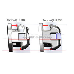 Orthodontie dentaire de haute qualité Original <span class=keywords><strong>Damon</strong></span> Q2 Supports auto-ligaturants Bondable - Product Image 3