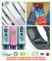Ruban de transfert thermique personnalisé, écologique, durable, résistant aux hautes températures, en polyester recyclé, certifié OEKO-TEX et GRS