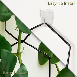 Treillis hexagonal mural en fer pour plantes grimpantes d'intérieur, idéal pour azalées, monstera, pothos et <span class=keywords><strong>lierre</strong></span> - Product Image 3