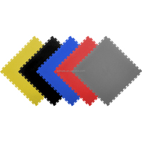Losetas de PVC entrelazadas de la mejor calidad, ecológicas, para pisos de vinilo, para uso en interiores y garajes, impermeables y antideslizantes