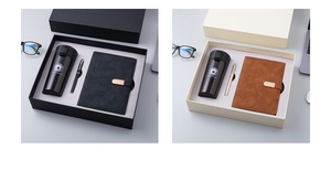 ชุดของขวัญสมุดบันทึกปกหนัง PU ขนาด A5/A6 จำนวน 100 แผ่น พร้อมกล่องของขวัญ พิมพ์ลายนูน สำหรับขายส่งเป็นของขวัญส่งเสริมการขาย - Product Image 5