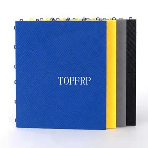 Garage Plastic Pp Car Interlocking Floor <b>Tiles</b> Removable Pp Car Parking Lot Floor <b>Covering</b> - Product Image 1