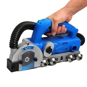 Herramienta Eléctrica para Remover Lechada, Limpia Juntas <span class=keywords><strong>de</strong></span> Azulejos Rápidamente, Sin Desportilladuras, con Aspiración <span class=keywords><strong>de</strong></span> Polvo, Máquina Ranuradora - Product Image 1