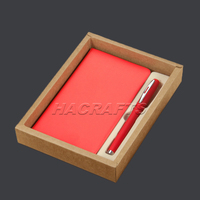 Cuaderno y Bolígrafo, Juego de Regalo Empresarial Simple de Dos Piezas, Lujoso y Corporativo