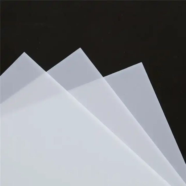 Custom PET PC Polycarbonate Light Diffuser Sheets Film Rolls Set Diffusing Plastic Diffusion Sheet Film for LED By Rina Tech