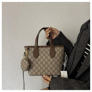 Sac à main vintage imprimé personnalisable Sacs fourre-tout pour femmes Sac Main Femm Sac luxe Fashion Printed Fashion Trend Women's Handbag - Product Image 3