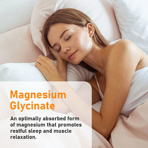 Cápsulas de Suplemento de Glicinato de Magnesio Puro de Marca Privada, el Magnesio Apoya la Contracción Neuromuscular y Puede Ayudar a los Músculos - Product Image 3