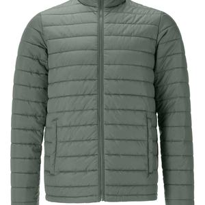 Fournisseur de vestes chauffantes matelassées personnalisées pour hommes, vente en gros OEM, vestes d'hiver plus chaudes, vestes chauffantes en coton et polyester bon marché 2025 - Product Image 2