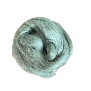 Fibres de laine Nep Yarn, colorées, écologiques, ignifuges, nylon 6 teint en masse, polyester, acrylique, viscose, laine - Product Image 4
