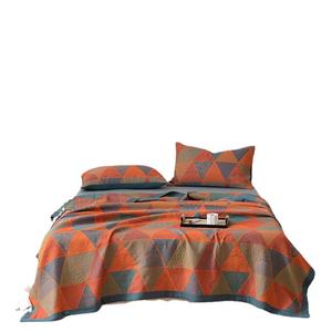 Couverture de lit multifonctionnelle en gaze triple couche coton-polyester de qualité maternelle et infantile, idéale pour l'été et la climatisation – Approvisionnement direct usine - Product Image 5