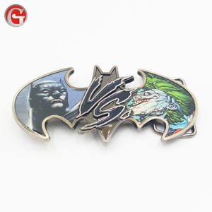 De aleación de Zinc de fundición de encargo creativa personaje de la película de metal hebilla de cinturón para hombre - Product Image 3