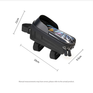 Waterdichte MTB fietsframetas bovenbuis telefoonhouder fiets vooropbergtas fietsaccessoires - Product Image 2