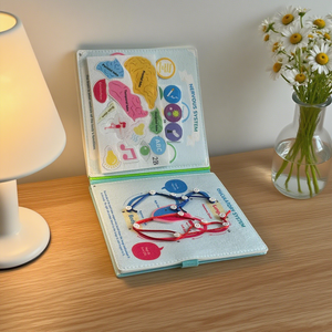 Tablero de aprendizaje de lana para educación infantil Montessori, juegos de aleación de plástico para fiesta de matemáticas inteligentes, tablero ocupado de fieltro - Product Image 3