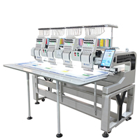 Machine à broder Dahao A15 Pro Monogram, 12 aiguilles, pour casquettes et t-shirts, 1200 tr/min, 4 têtes, 450x400mm