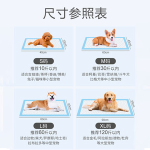 Thickened absorbent disposable pet pee pads, wholesale in bulk, training diapers, daily necessities, dog pee pads - Product Image 3