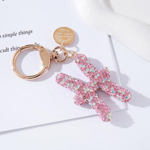 Créativité personnalisée douze porte-clés zodiaque strass Constellation <span class=keywords><strong>horoscope</strong></span> astrologique signe du zodiaque porte-clés en métal - Product Image 5