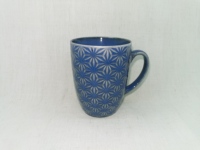 Tasses à café en céramique émaillée et gaufrée de qualité supérieure, personnalisables avec logo, écologiques, pour la vente en gros