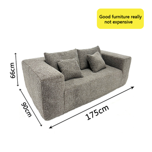 Sofá de Esponja de Alta Densidad Comprimida, Alta Resiliencia, Cómodo para Estar Sentado Durante Mucho Tiempo - Product Image 5