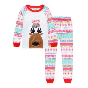 Pijamas Estampados de Moda Heyouj2, Pijamas Navideños Elegantes para Niños - Product Image 1