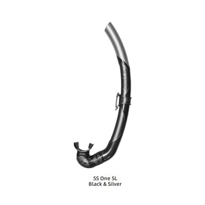 V.DIVE SS One - Snorkel <span class=keywords><strong>de</strong></span> Buceo <span class=keywords><strong>Libre</strong></span> <span class=keywords><strong>de</strong></span> Dos Tonos, Manguera <span class=keywords><strong>de</strong></span> Silicona Completa, Ligero, Duradero, No Tóxico, Unisex, 0.35m - Product Image 5