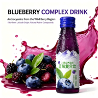 Diverse Assortimenten Bessensap Tetra 6-pack Reisset Snacks Gym Kantoor Blauwe Bes Druif Vlierbes Nectar Fruitdrank