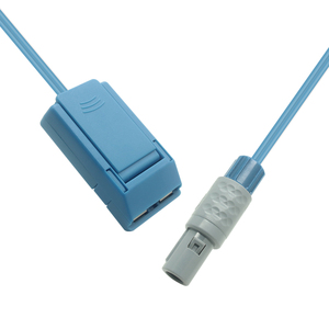 Câble médical personnalisé Instruments électrochirurgicaux Plaque de retour du patient électrochirurgical vers câble de connexion à prise femelle 2Pin - Product Image 4