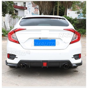 Kit de silencieux en acier inoxydable pour échappement arrière de voiture, pour Honda Civic 10ème génération, pièce de modification du revêtement de l'échappement arrière - Product Image 4
