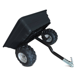 <span class=keywords><strong>Remorque</strong></span> de <span class=keywords><strong>jardin</strong></span> en plastique convertible à pousser et à tirer de 300 L (10 pieds cubes) pour VTT - Product Image 3