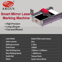 ARGUS Machine de sablage laser pour machine à graver le verre miroir Machine automatique de perçage de miroir Machine à LED de marquage 1325