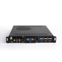 Mini PC industriel Ops Computer H81 B85 avec chipset Intel Haswell Quad Core 4ème génération I3 I5 I7, processeur 4K Ops Mini PC