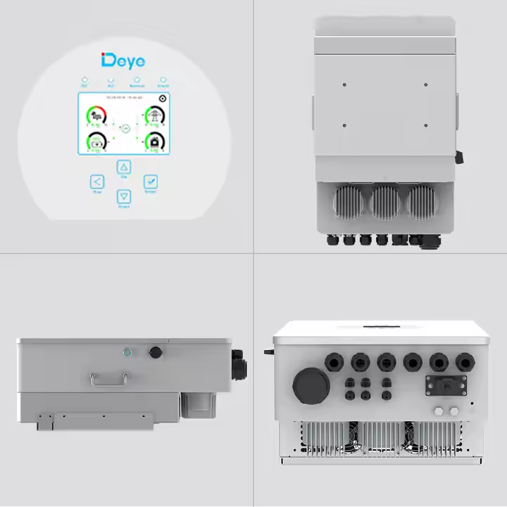 Deye Hybrid Inverter Single Phase 5kw 6kw 7kw 8kw With Wifi Solar ...