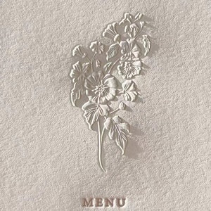 Tarjeta de Felicitación de Papel Texturizado con Monograma Griego en Color Crema Beige de Lujo, Invitación de Boda, Sello de Cera, Grabado en Relieve, Impresión Personalizada - Product Image 4