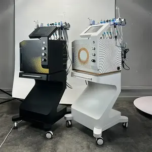 Appareil facial à jet d'oxygène haute fréquence 14 en 1 pour le bureau, machine à bulles multiples multifonctionnelle pour le soin de la peau, nettoyage en profondeur du visage - Product Image 1