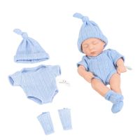 Muñeca Reborn de 20 cm en Oferta, Personalizada, Cuerpo Completo, Unisex, de Goma Suave, Miniatura de 8 Pulgadas, Simulación de Bebé de Vinilo