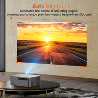 Proyector Portátil P7 con el Mejor WiFi 5G para USB, 4K 1080P, Profesional, de Techo, Android, para Luz Diurna, 800 Lúmenes, HIFI Estéreo