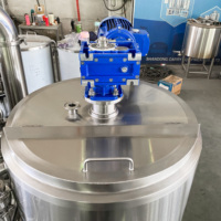 Machine à brasser de la bière artisanale de 150 L, système de brassage en acier inoxydable à 3 cuves avec contrôle PID