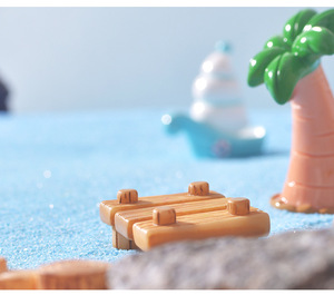 En gros Micro Paysage Plage Résine <span class=keywords><strong>Petit</strong></span> Ornement Personnalisé <span class=keywords><strong>Phare</strong></span> Plage Micro Paysage Ornement - Product Image 6