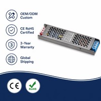 Condensateur d'alimentation 180-240V, transformateur à noyau en cuivre, circuit imprimé double face, driver LED pour éclairage linéaire commercial CE RoHS