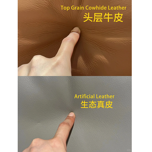 Pelle di Vacchetta Genuina con Motivo Nappa, Morbida e Integrale, per Uso in Divani, Vendita all'Ingrosso - Product Image 6