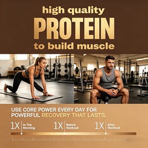 High Protein Milk Shake 414ml Concentrated Protein 42g Meal Replacement Rich Smooth Delicate <strong>Chocolate</strong> Flavor - Product Image 4