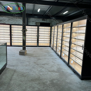 Humidor <span class=keywords><strong>de</strong></span> <span class=keywords><strong>Cedro</strong></span> <span class=keywords><strong>de</strong></span> Doble Puerta con Luz LED, Capacidad para 4000 Cigarros, Listo para Enviar, <span class=keywords><strong>Vitrina</strong></span> para Tienda <span class=keywords><strong>de</strong></span> Cigarros - Product Image 4
