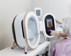 High-Precision Skin Analyzer Facial Skin Diagnosis Detects Moisture Oil Pores Tool Result Report Home & Salon Use - Product Image 5