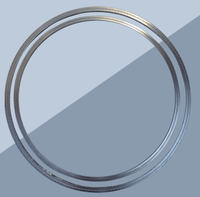 Kit de collier de serrage et de joint DPF en acier inoxydable avec bride en aluminium pour remplacer les références 2871451 et 2871861