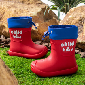 Bottes <span class=keywords><strong>de</strong></span> <span class=keywords><strong>pluie</strong></span> EVA unisexes avec cordon <span class=keywords><strong>de</strong></span> serrage, imperméables, résistantes à l'usure, antidérapantes, super durables, vente en gros, bottes <span class=keywords><strong>de</strong></span> <span class=keywords><strong>pluie</strong></span> pour enfants - Product Image 4